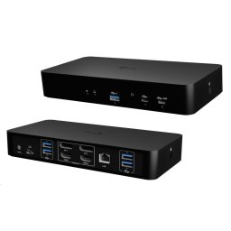 i-tec univerzális intelligens, két kijelzős dokkolóállomás, Power Delivery 100W