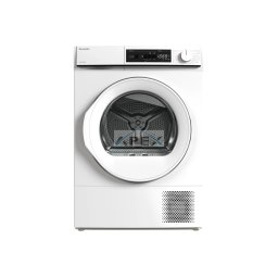 SHARP KD-NHA8S6GWE-EE Hőszivattyús szárítógép 8kg, Fehér