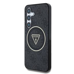 Samsung S25 Plus GUESS GUHMS25MHG4PRTGK MagSafe Hátlap - Fekete