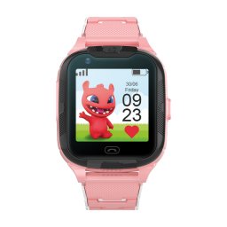 Maxlife MXKW-350 okosóra, 4G, GPS, WiFi, rózsaszín