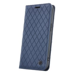 Smart Caro könyvtok Xiaomi Redmi Note 14 Pro 5G/14 Pro Plus - tengerészkék