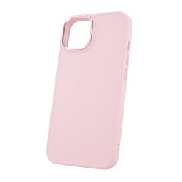 Apple iPhone 16 Pro Silicon Satin Hátlap - Rózsaszín