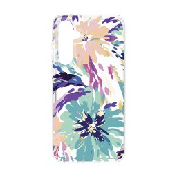 Samsung Galaxy A35 hátlap tok, kemény tok, TPU / PC tok, virág mintás, IMD
