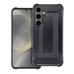 Samsung Galaxy S23 FE ütésálló hátlap tok, fekete, SM-S711, Defender II