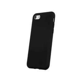 Samsung Galaxy A53 hátlap tok, szilikon, tok, velúr belső, fekete, matt, SM-A536, Silicone Case