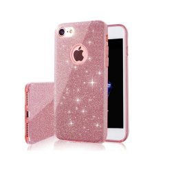 Glitter 3in1 case for Samsung Galaxy A26 pink