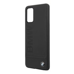 Samsung S20 Plus BMW BMHCS67LLSB Liquid Silicon Hátlap - Fekete