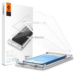 Spigen Elite Shield "Ez Fit" for Samsung Galaxy S25 Clear