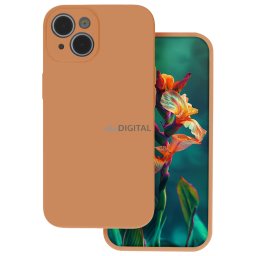 Szilikon tok az iPhone 17 Pro 6,3"-os modellhez, mandarin színű