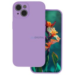 Szilikon tok az iPhone 17 Air 6,6", levendula színben