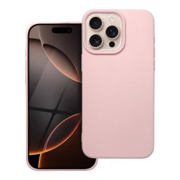 iPhone 17 Air (6.5") szilikon tok, hátlap tok, rózsaszín, matt, Skin