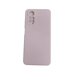 Xiaomi Redmi Note 11 Pro 4G/5G szilikon tok, matt, velúr belső, lila, Silicone Case