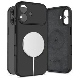 Apple iPhone 17 Tech-Protect Silicon Magsafe Hátlap - Fekete
