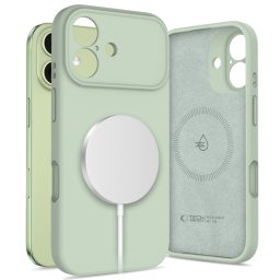 Apple iPhone 17 Tech-Protect Silicon Magsafe Hátlap - Mentaöld