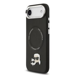 Apple iPhone 17 Air KARL LAGERFELD KLHMP17MPSMLRKCK Magsafe Hátlap - Fekete