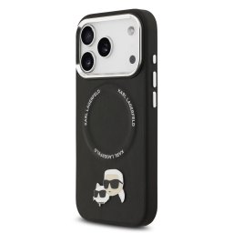 Apple iPhone 17 Pro KARL LAGERFELD KLHMP17LPSMLRKCK Magsafe Hátlap - Fekete