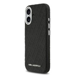 Apple iPhone 17 KARL LAGERFELD KLHMP17SPGKLFOFK Magsafe Hátlap - Fekete