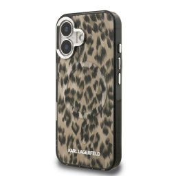 Apple iPhone 17 KARL LAGERFELD KLHMP17SHDLEOICW Magsafe IML Hátlap - Barna