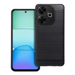 Xiaomi 15 szilikon tok, fekete, Carbon fiber