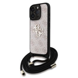 Apple iPhone 15 Pro GUESS GUHCP15LP4GMGCRP Hátlap - Rózsaszín