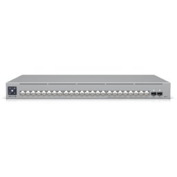 Ubiquiti USW-PRO-MAX-24-POE 16xGbE PoE LAN 8x2.5GbE Multi-Gigabit PoE LAN (400W) 2xSFP+ port L3 menedzselhető PoE switch