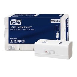 TORK Kéztörlő, hajtogatott, H5 rendszer, 1 rétegű, Universal, TORK "PeakServe", fehér