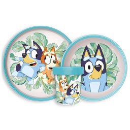 Bluey prémium étkészlet szett 3db