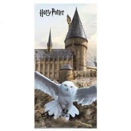 Harry Potter fürdőlepedő / strandtörölköző - Hedwig bagoly