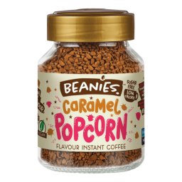 Beanies Karamell- popcorn ízű instant kávé 50 g
