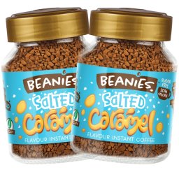 Beanies Sós-karamell ízű instant kávé DUO 2X50 g