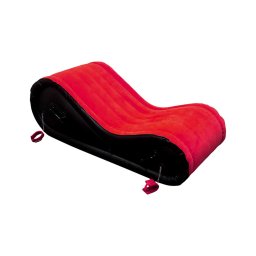 Desirel Magic Pillow - felfújható BDSM szexbútor - bilinccsel (piros)