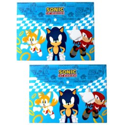 2db Sonic A/4 műanyag mappa, A/4 Irattartó tasak,