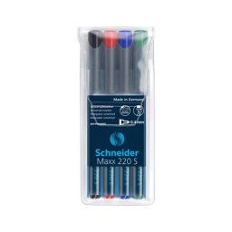 Alkoholos marker OHP 0,4mm thegy Schneider Maxx 220 S 4 klf. szn