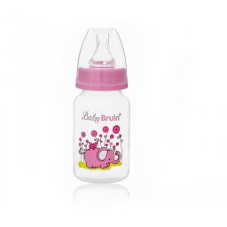 1 db Baby Bruin cumisüveg 120 ml + Ajándék - rózsaszín