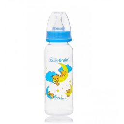 1 db Baby Bruin PP cumisüveg 240 ml + Ajándék - kék színben
