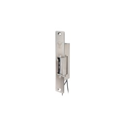 Rövid, rozsdamentes előlapos elektromos zár - feszültségre zár - fail-safe (szünetáramú) - IP65 YS-131NC-IP