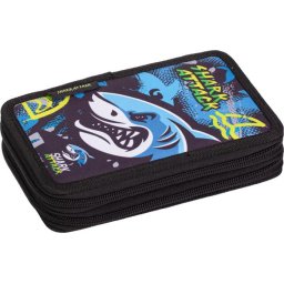 LIZZYSULI Tolltartó, 2 emeletes, cipzáras, LIZZYSULI, "Shark Attack"
