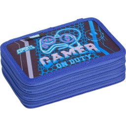 LIZZYSULI Tolltartó, 3 emeletes, cipzáras, LIZZYSULI, "Esport Gamer on Duty"
