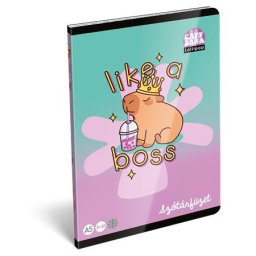 LIZZYSULI Füzet, tűzött, A5, szótár, 32 lap LIZZYSULI, "Lollipop Capybara", "31-32"