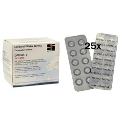 Lovibond FOTOMÉTER műszerhez 250db DPD3 tabletta a kötött klór méréséhez AS-03014