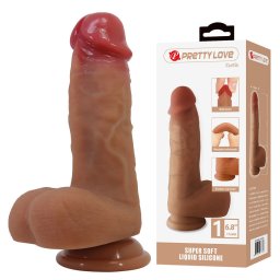 Pretty Love Curtis realisztikus dildo tapadkoronggal 17,3 cm 4,2 cm tmr