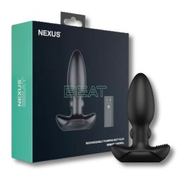 Nexus - Beat anál vibrátor szárán stimulálógyöngyökkel, távirányítóval