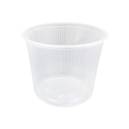 Elviteles doboz alj, kerek, Hagner/Imbisz 400 ml 50 db/csomag, natúr