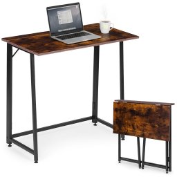 Összecsukható Íróasztal 80x45 cm Loft Stílus