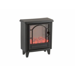 LED dekorációs kandalló COZY WARM 40x35 cm, fekete