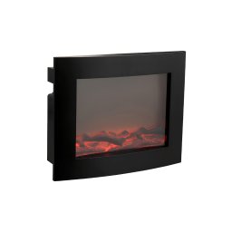 LED dekoráció modern kandalló COZY WARM 40x50 cm, fekete