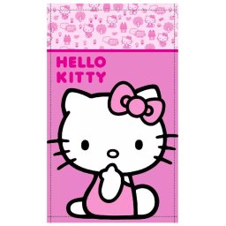 Hello Kitty kéztörlő, arctörlő, törölköző 30x50 cm Nr 02