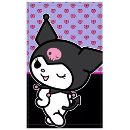 Hello Kitty Kuromi kéztörlő, arctörlő, törölköző 30x50 cm Nr 03