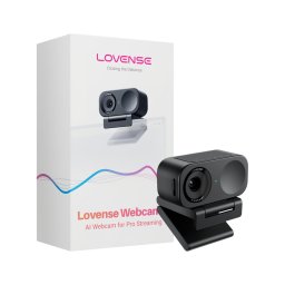 Lovense Webcam 2 - AI webkamera streaminghez (fekete)