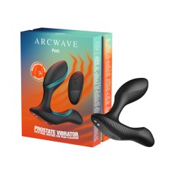 Arcwave Perk - prosztatavibrátor távirányítóval (fekete)